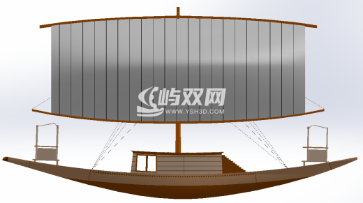 埃及古董船缩略图